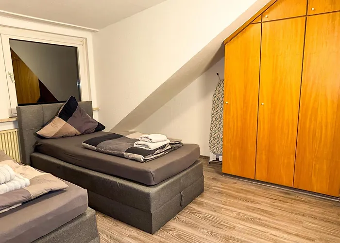 公寓 Ruhr Business Mit 7 Einzelbetten Privat *